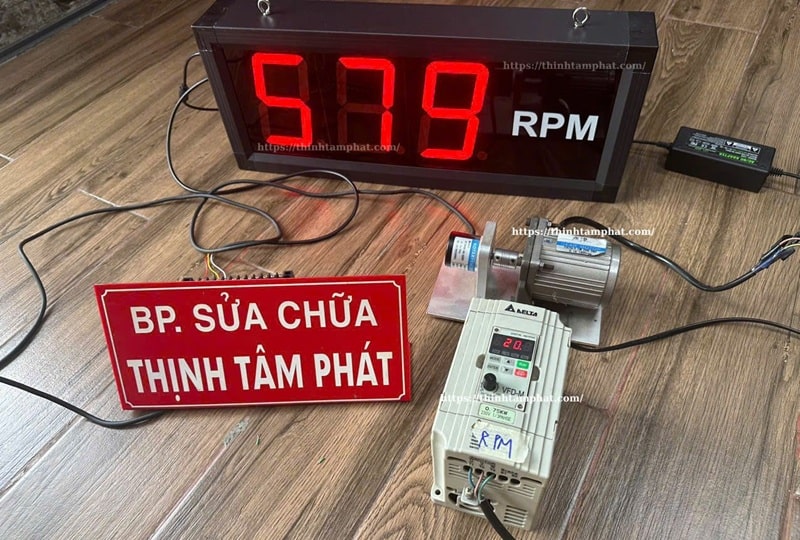 đo tốc độ vòng quay
